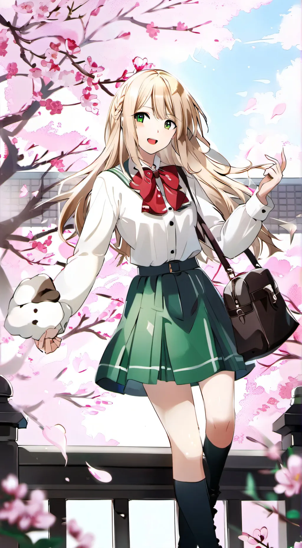 ai character: kaori, nanaki background