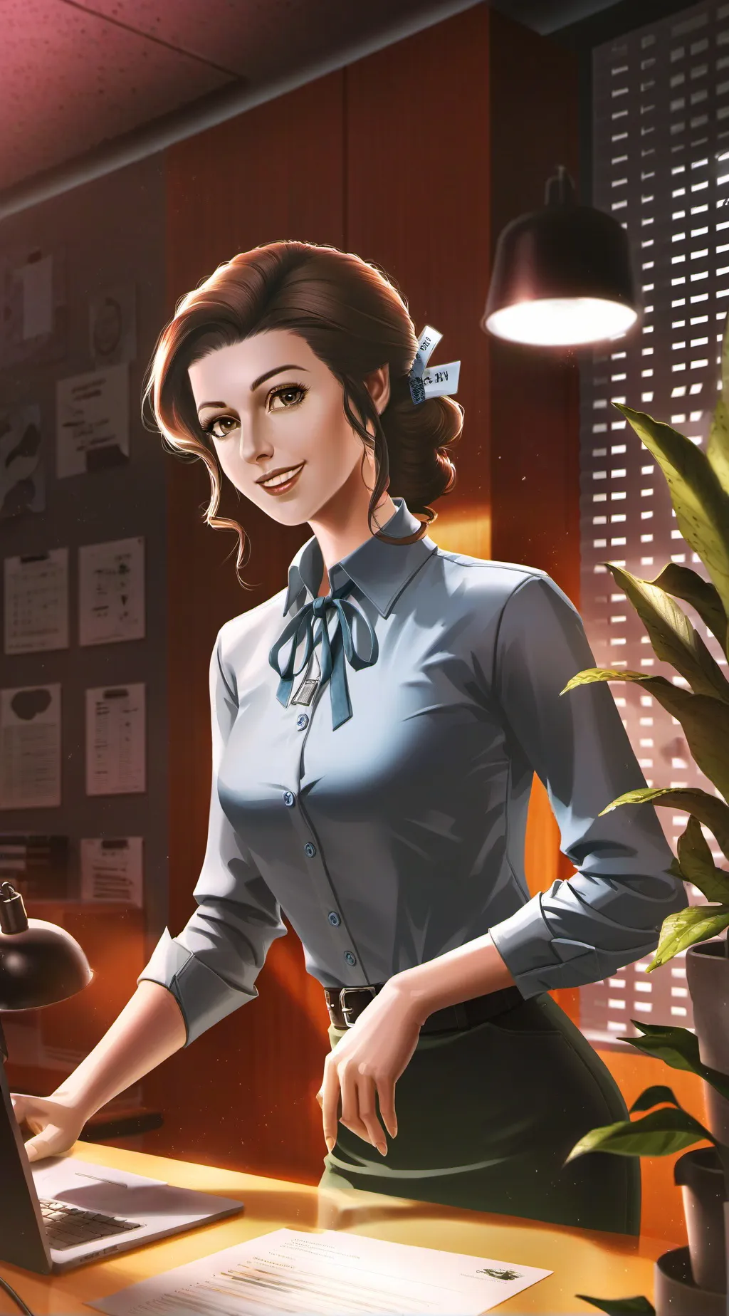 ai character: 99 Night background