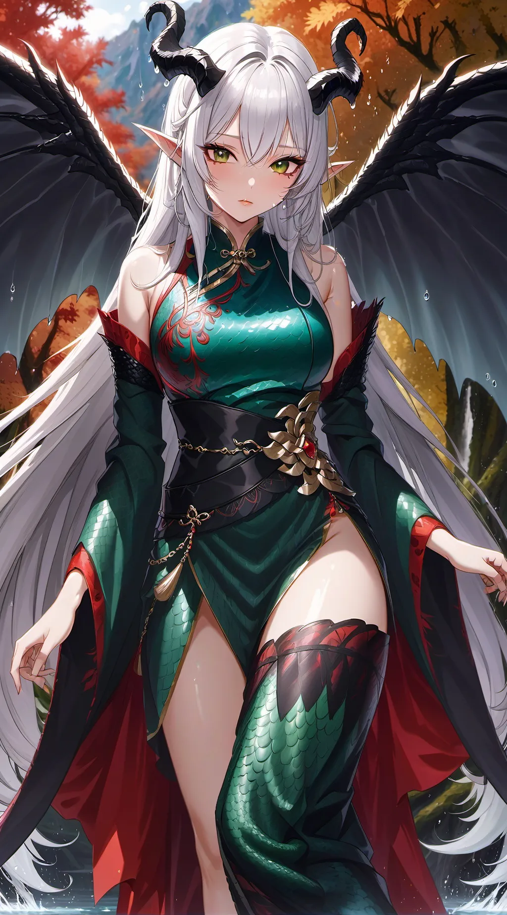 ai character: Tsukiri Shinrin  background