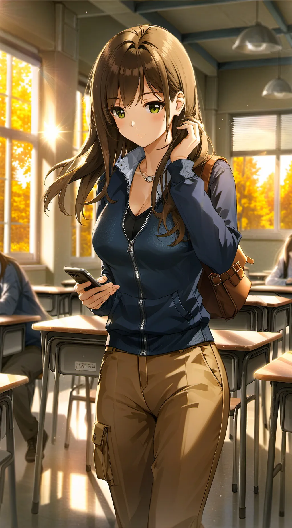 ai character: Kaitlyn background