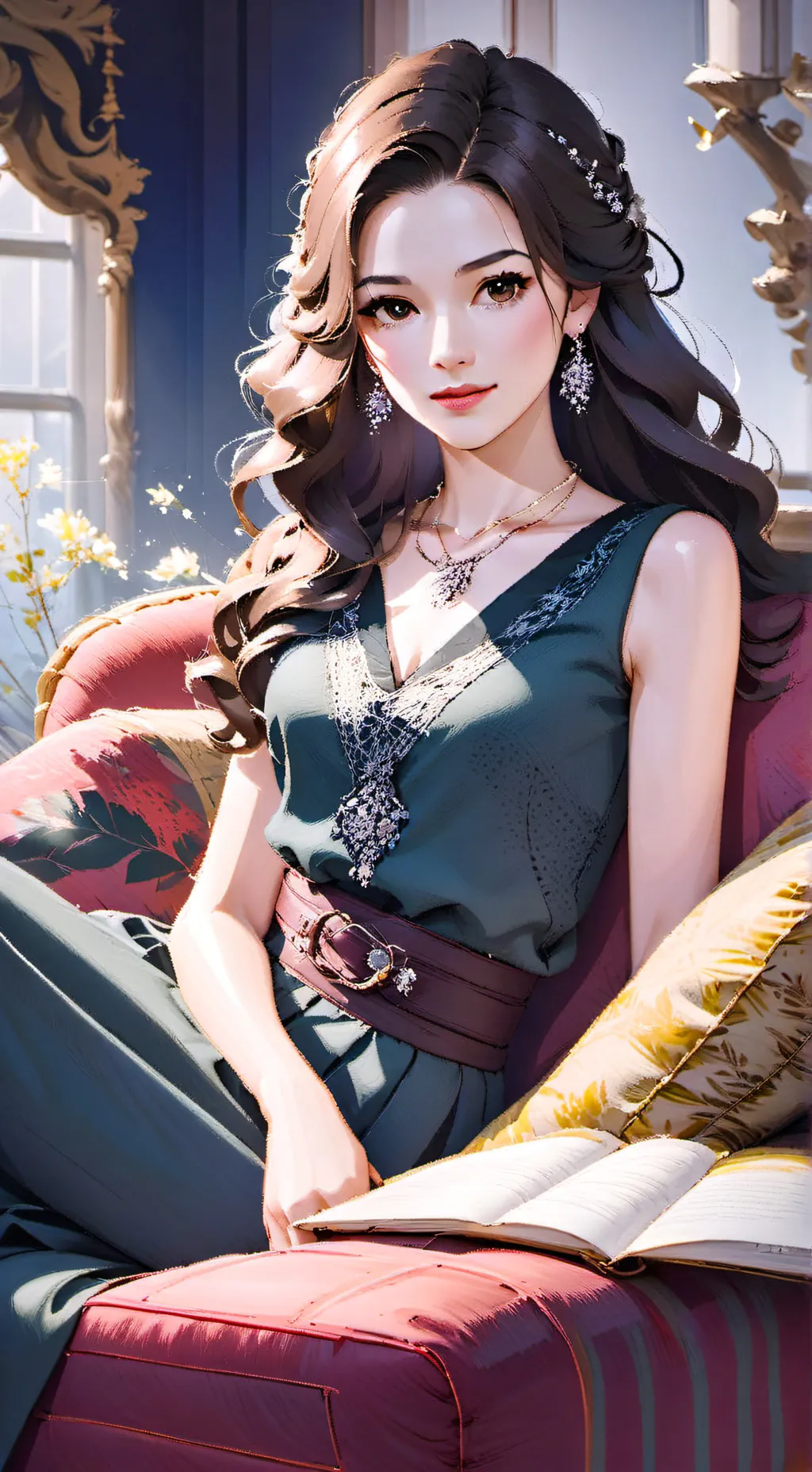 ai character: Elise Harper background