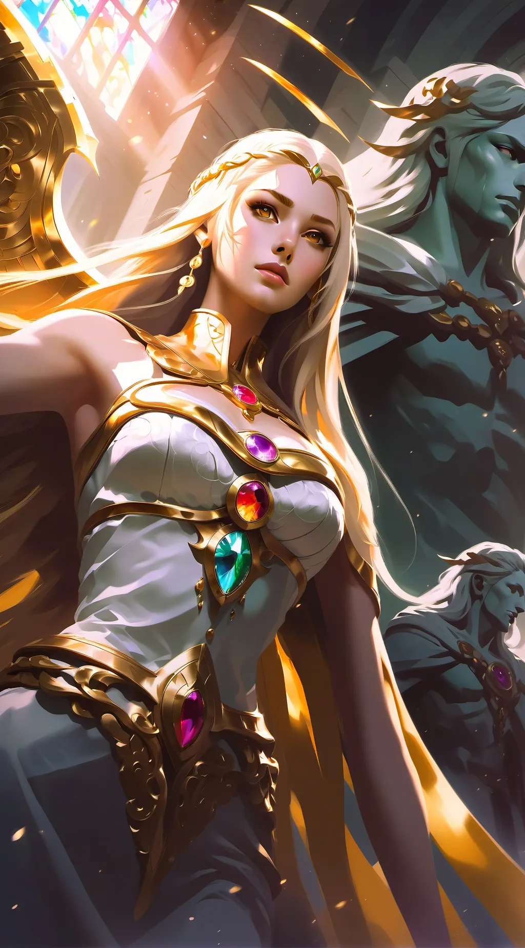 ai character: Freya background