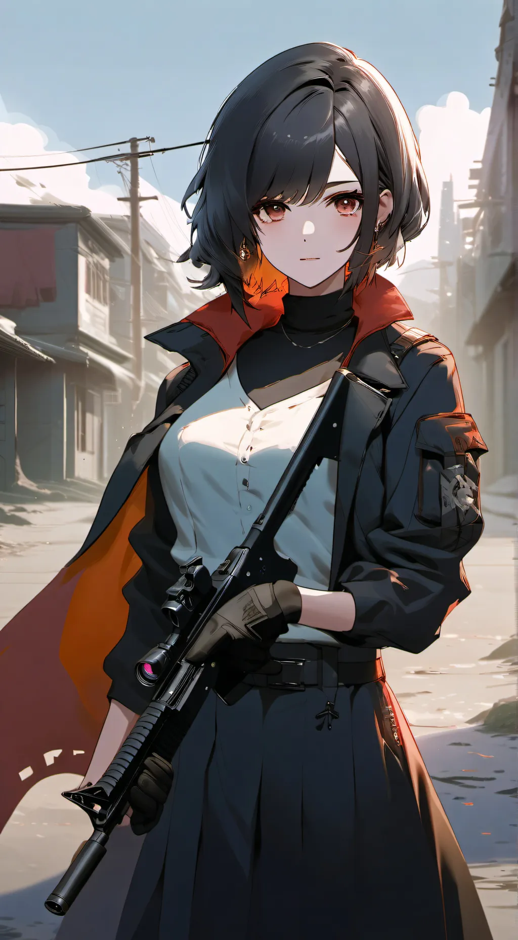 ai character: Sophia  background