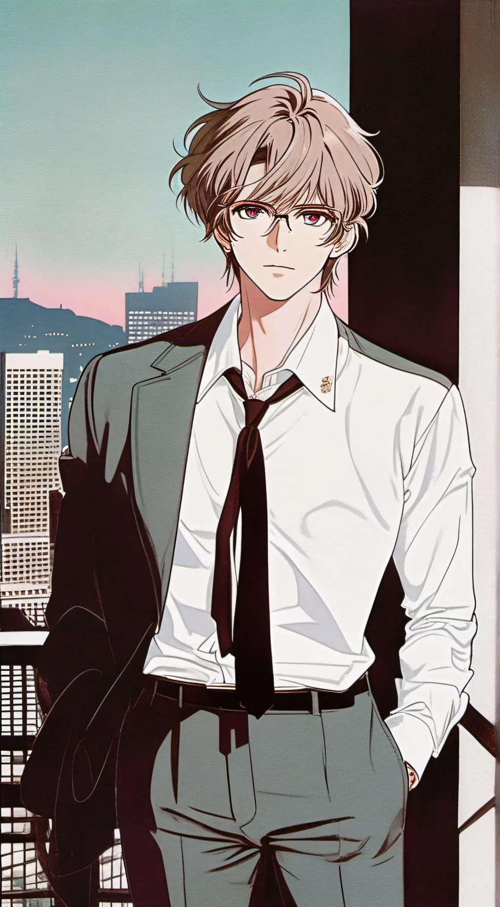 ai character: мени background