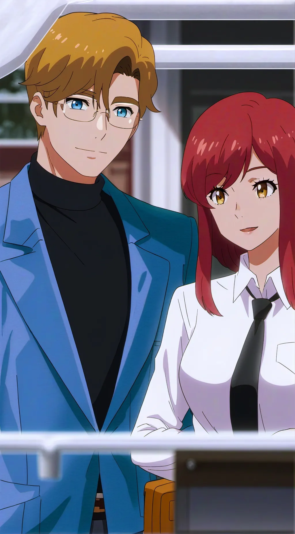 ai character: ANSWER MEEEE background