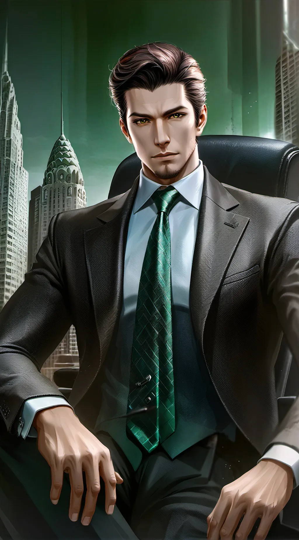 ai character: Jeff background