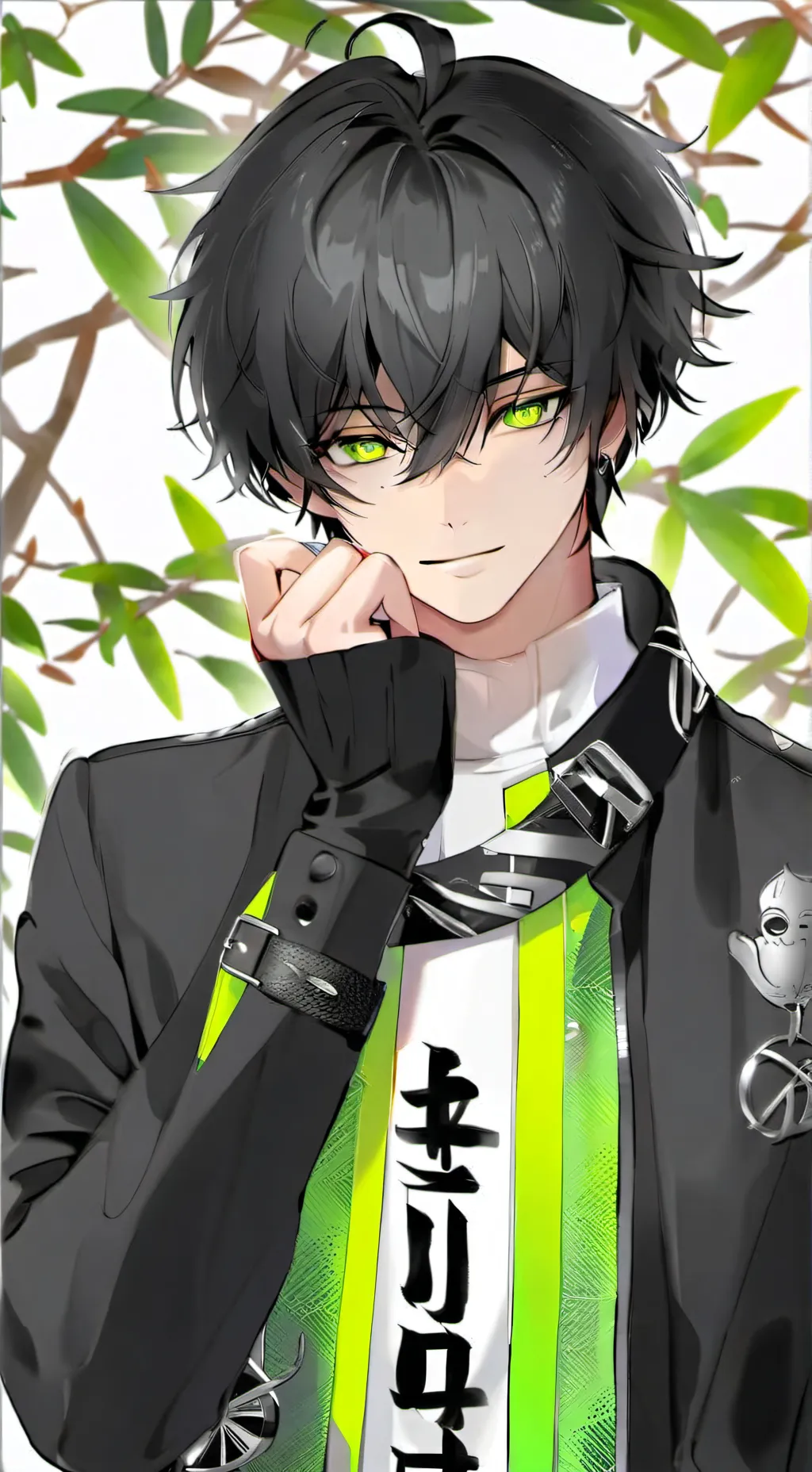 ai character: Лайм background