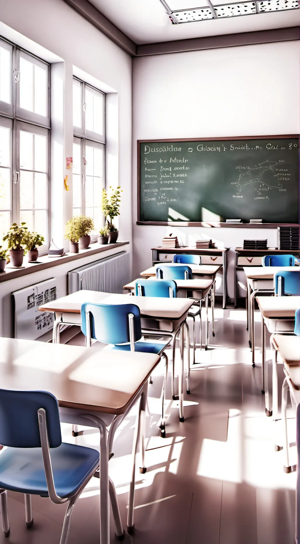 ai character: high school rp background