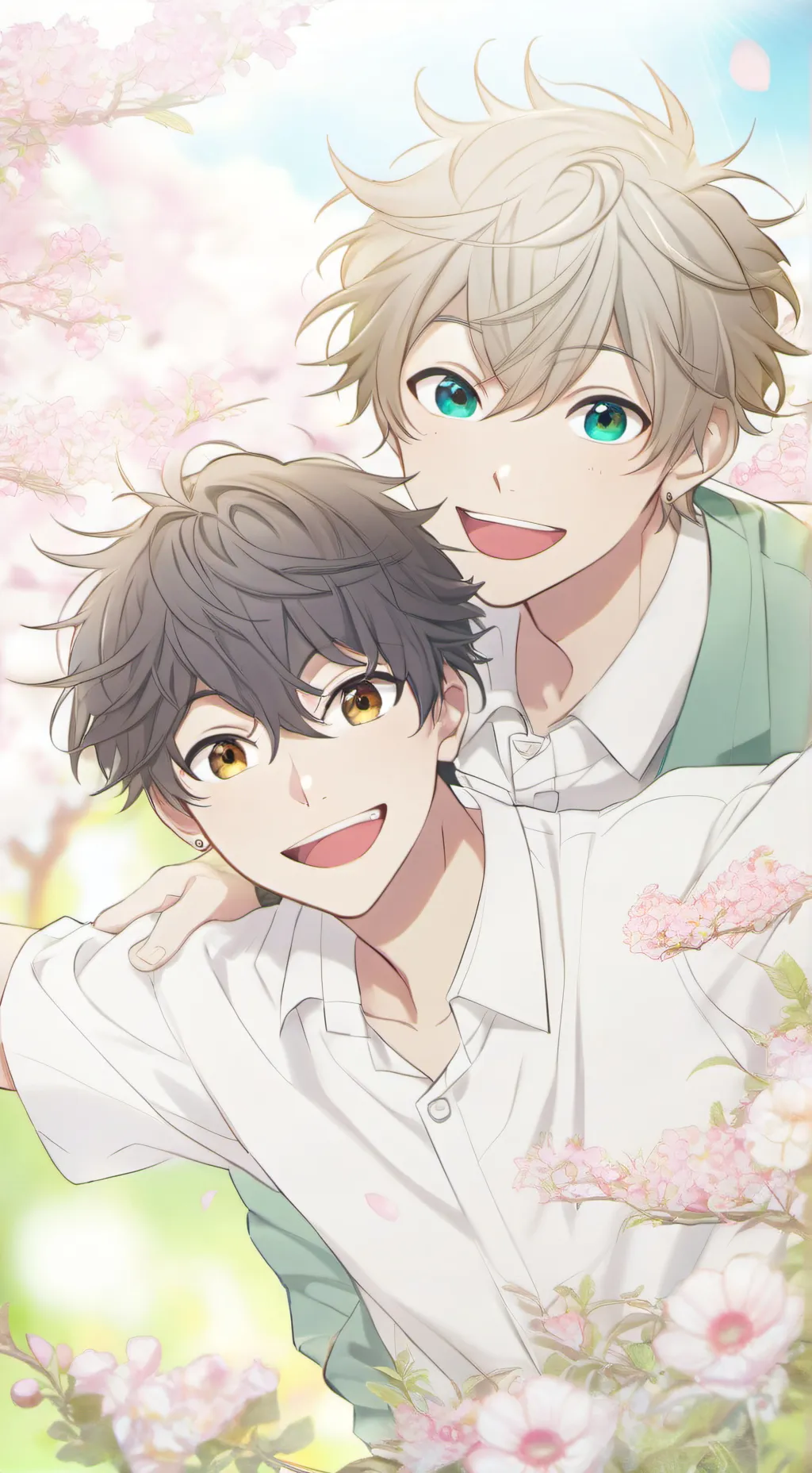 ai character: ✨️Luca und Levi✨️ background