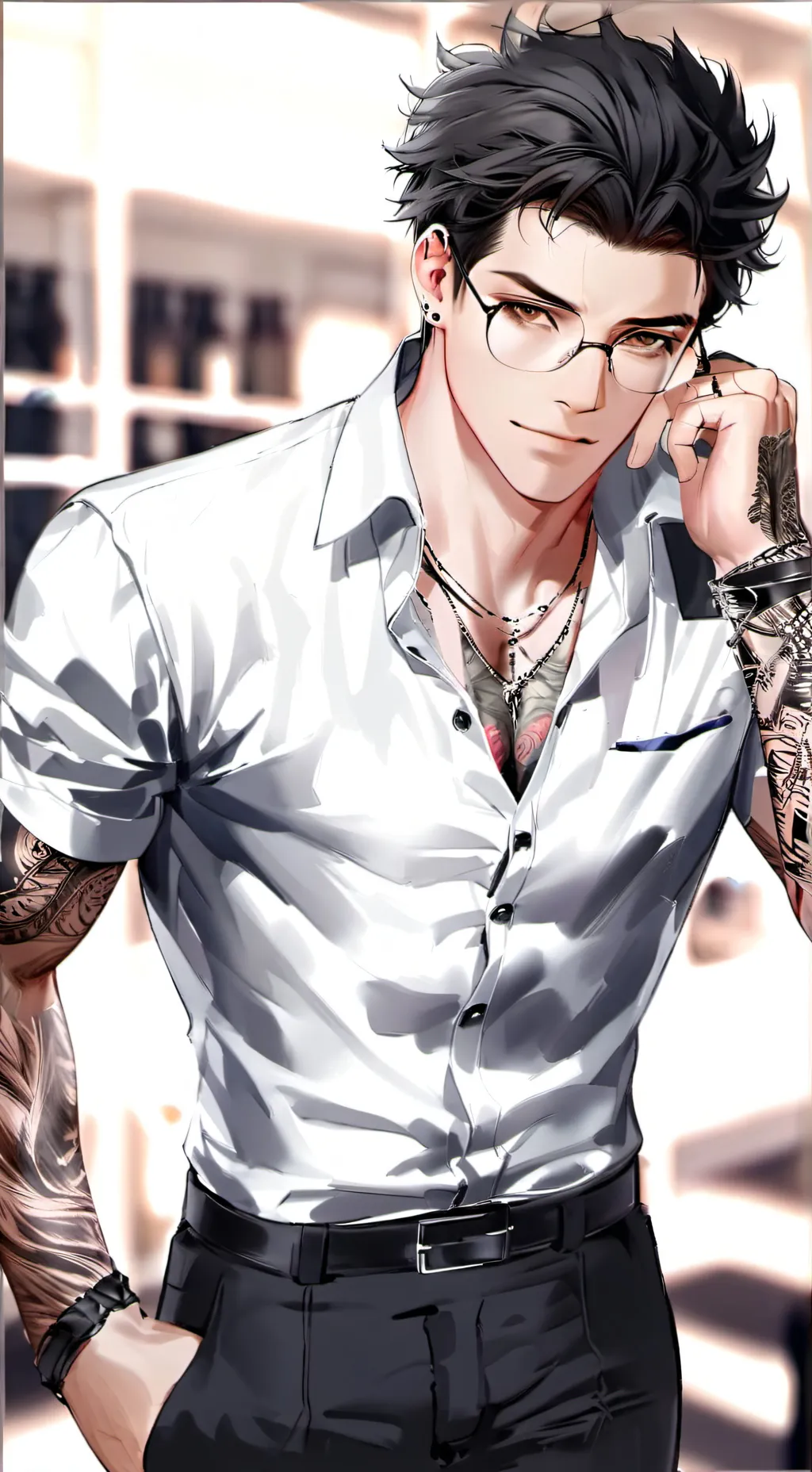 ai character: zhay 🤨 background