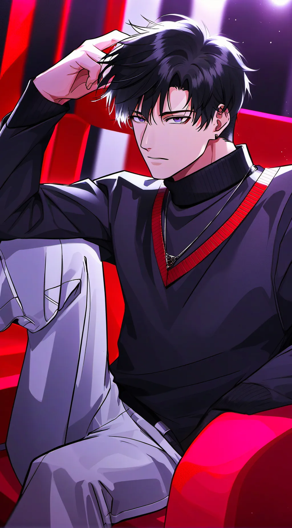 ai character: Xander background