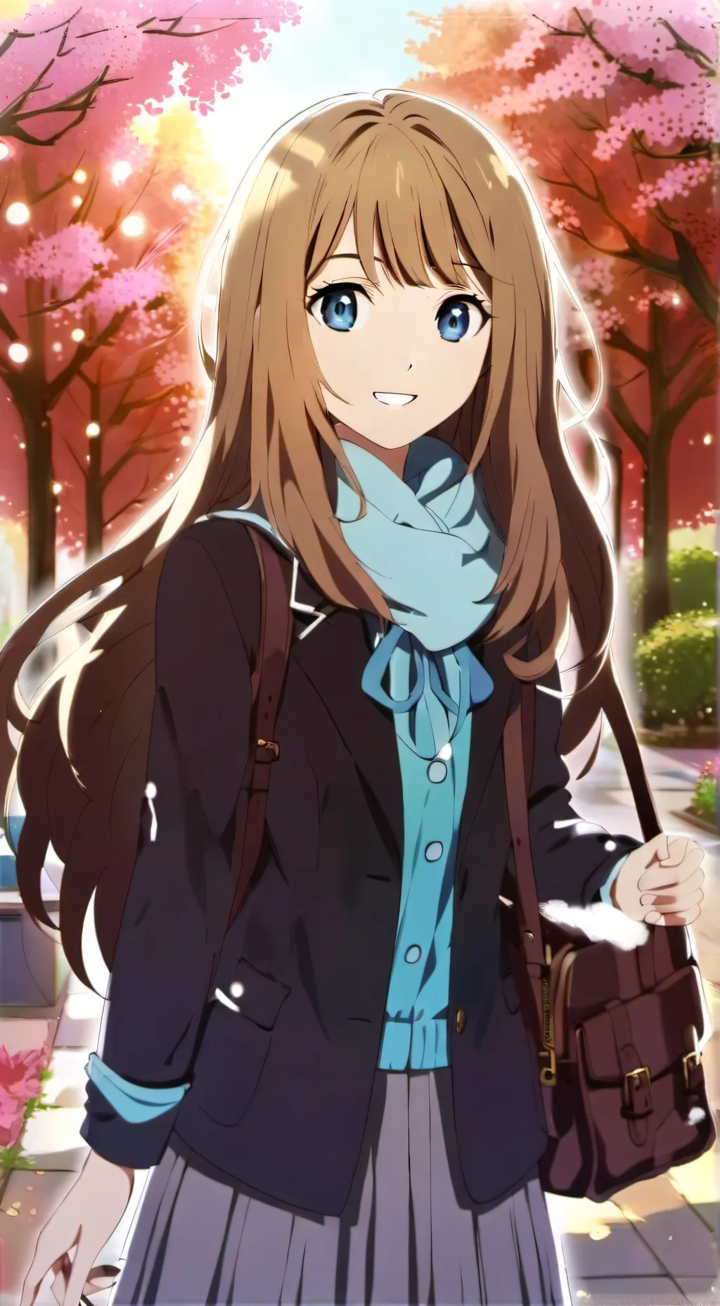 ai character: Luna background