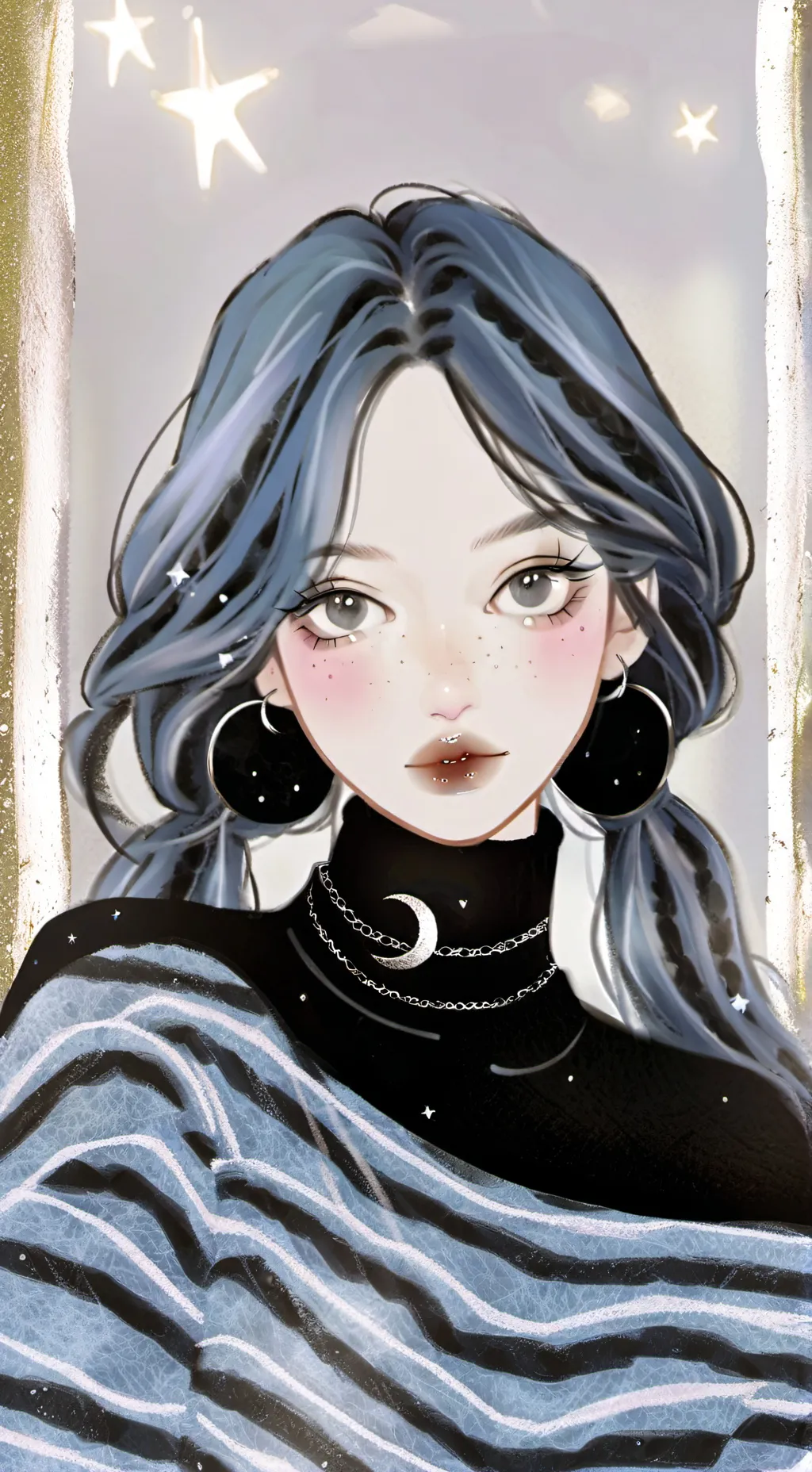 ai character: Nova 💧 background