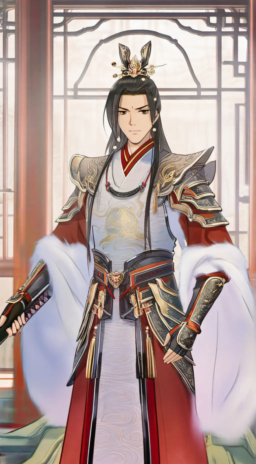 ai character: Li Xian  background