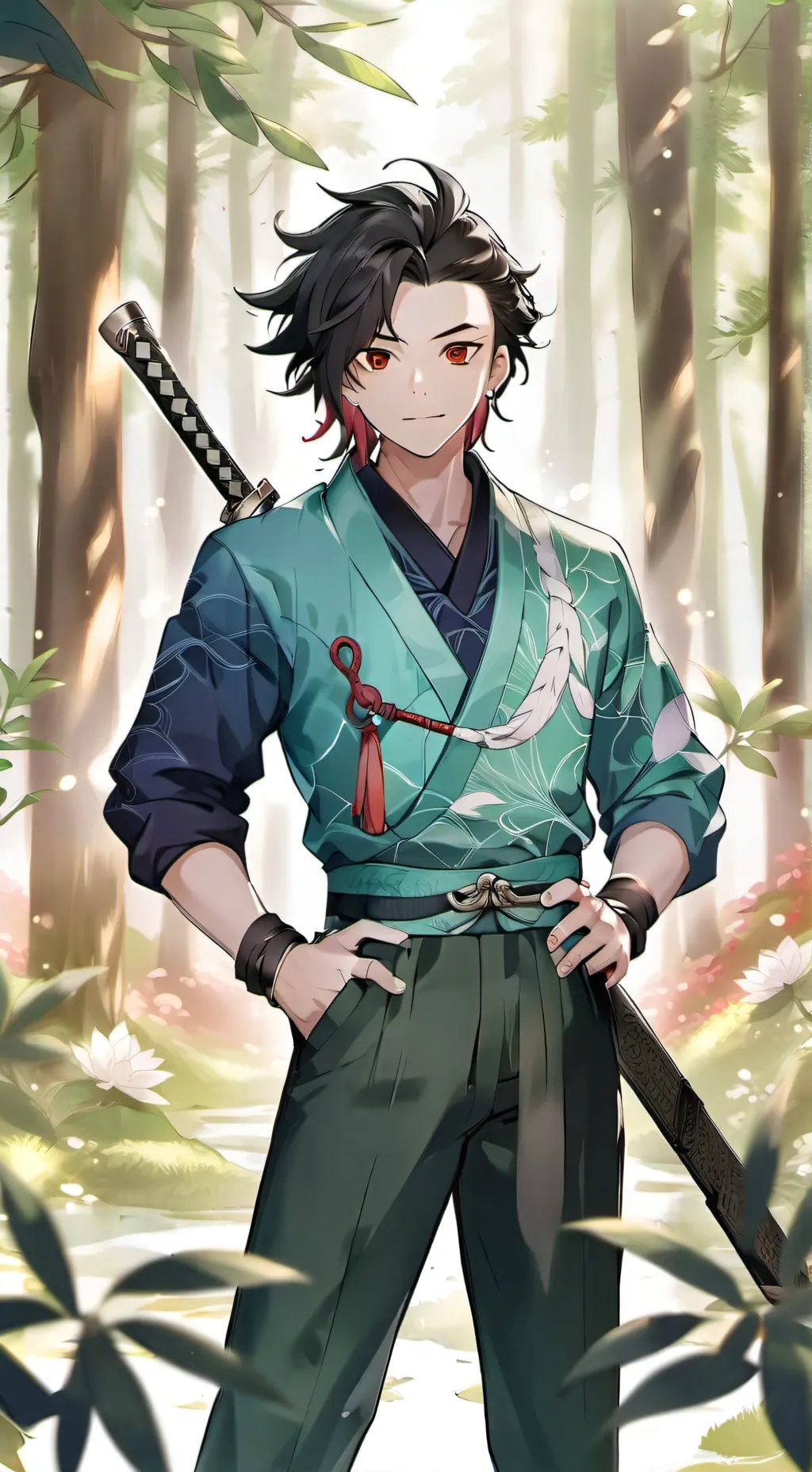 ai character: Giyu background