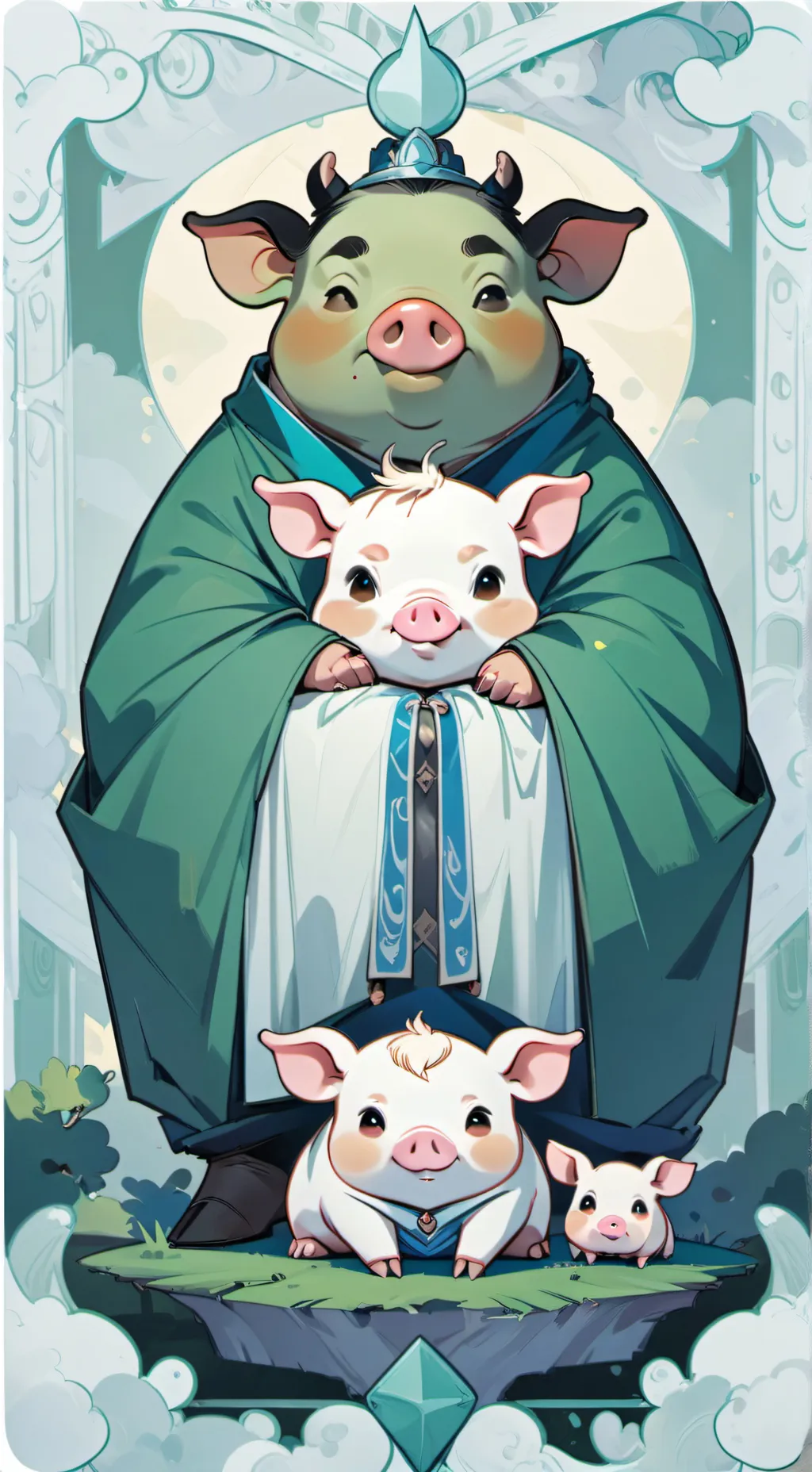 ai character: Veronica background