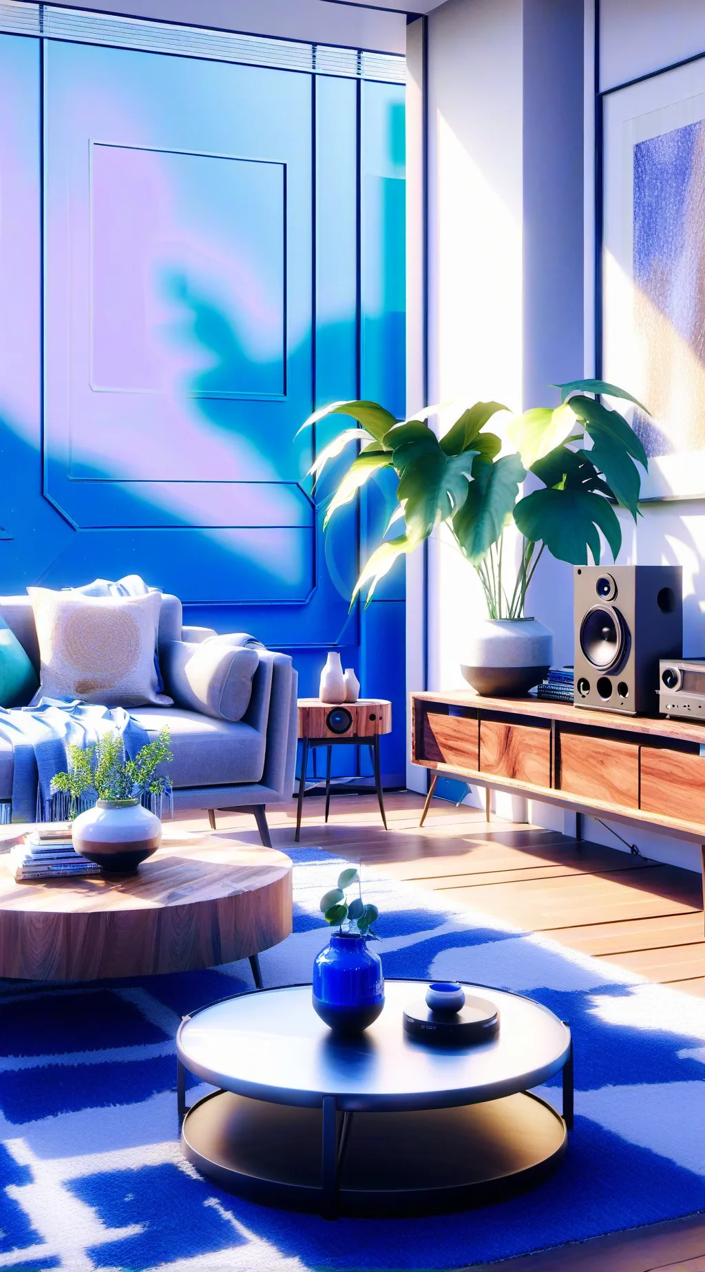 ai character: hb couples house background