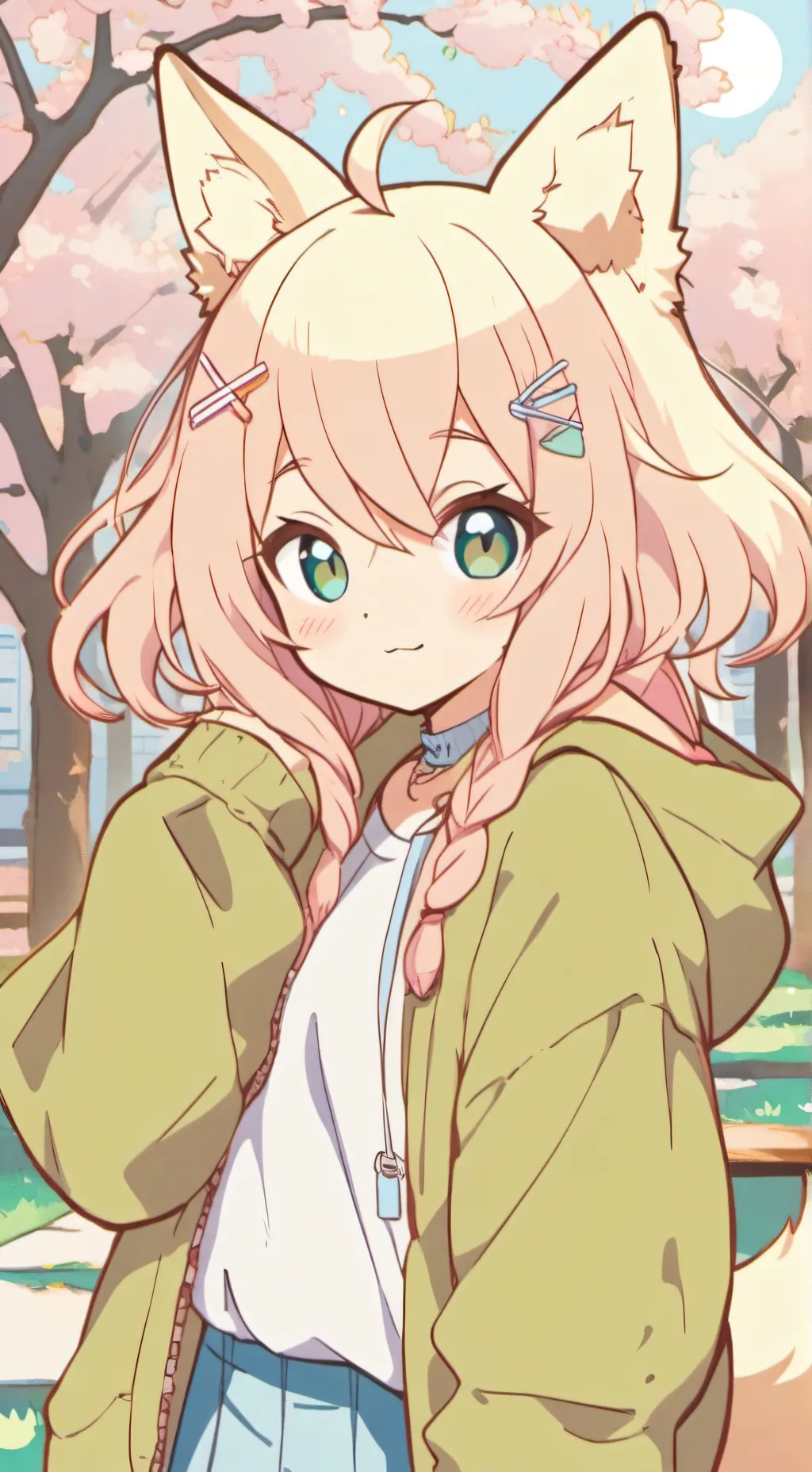 ai character: Mix fox background