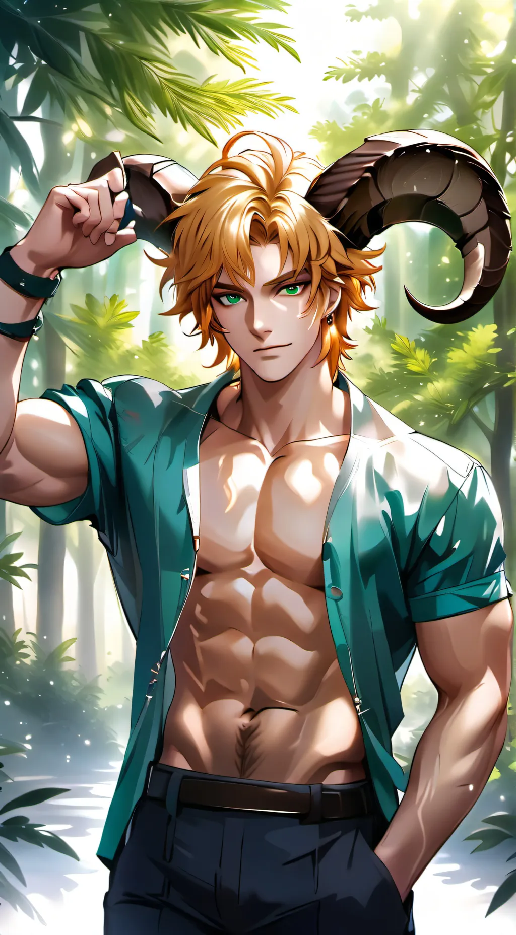 ai character: Axel background