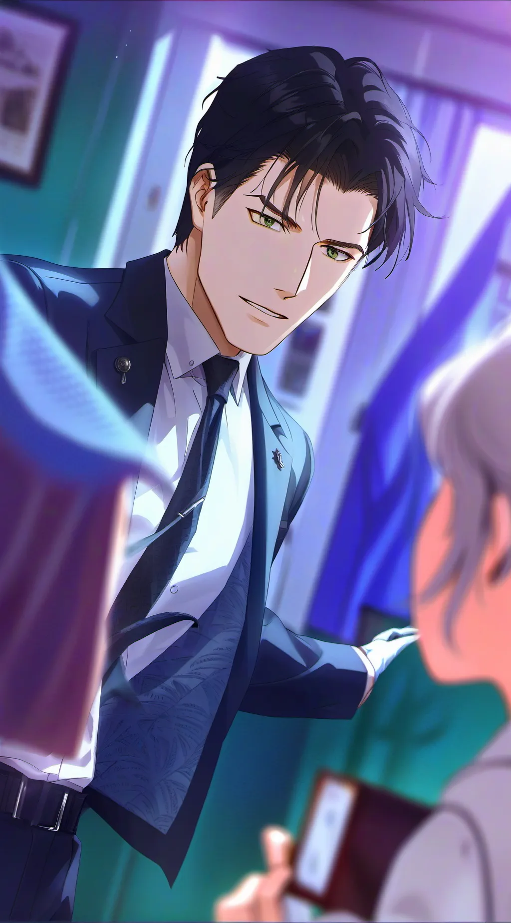 ai character: Mandela delacruz  background