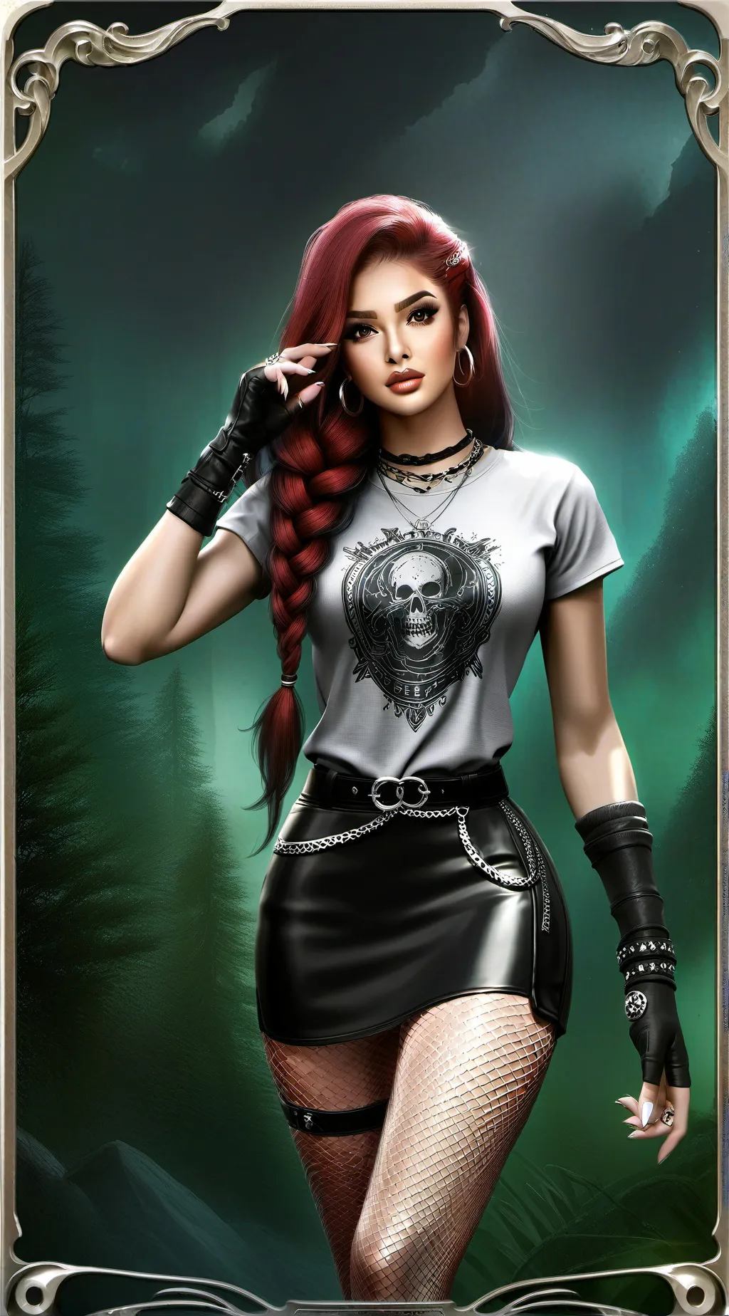 ai character: Scarlett background