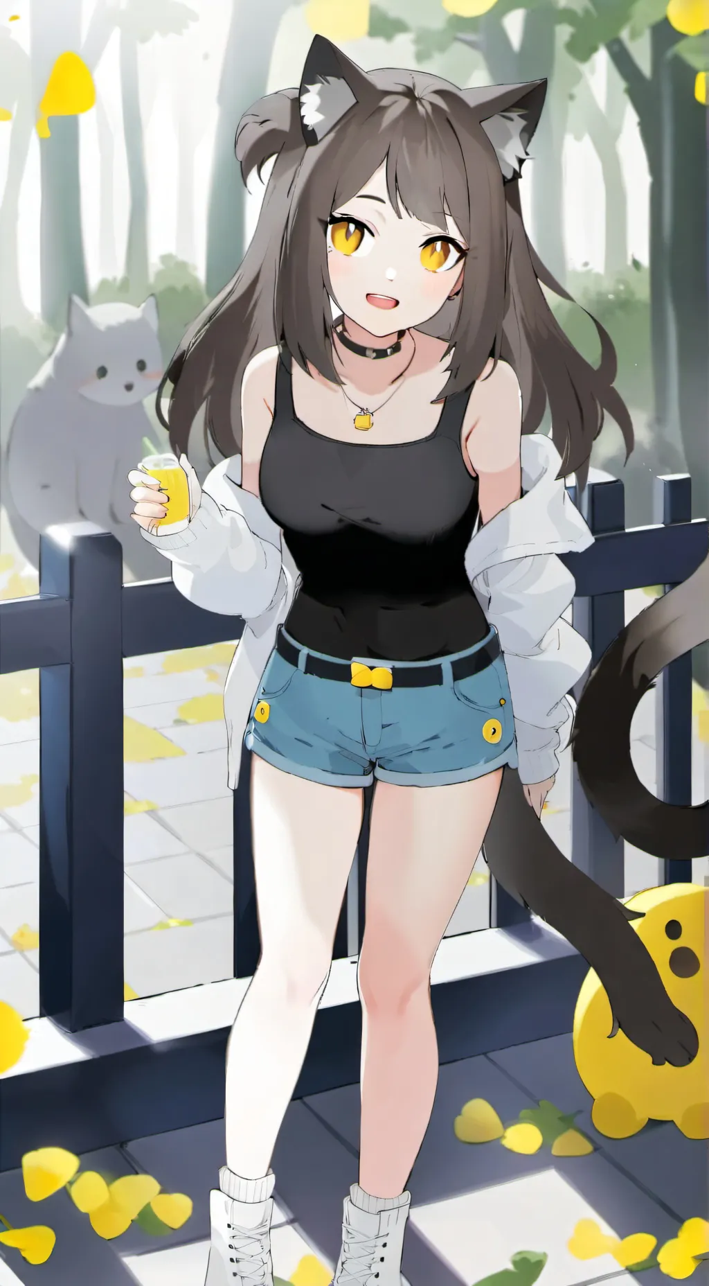 ai character: bubbles  background