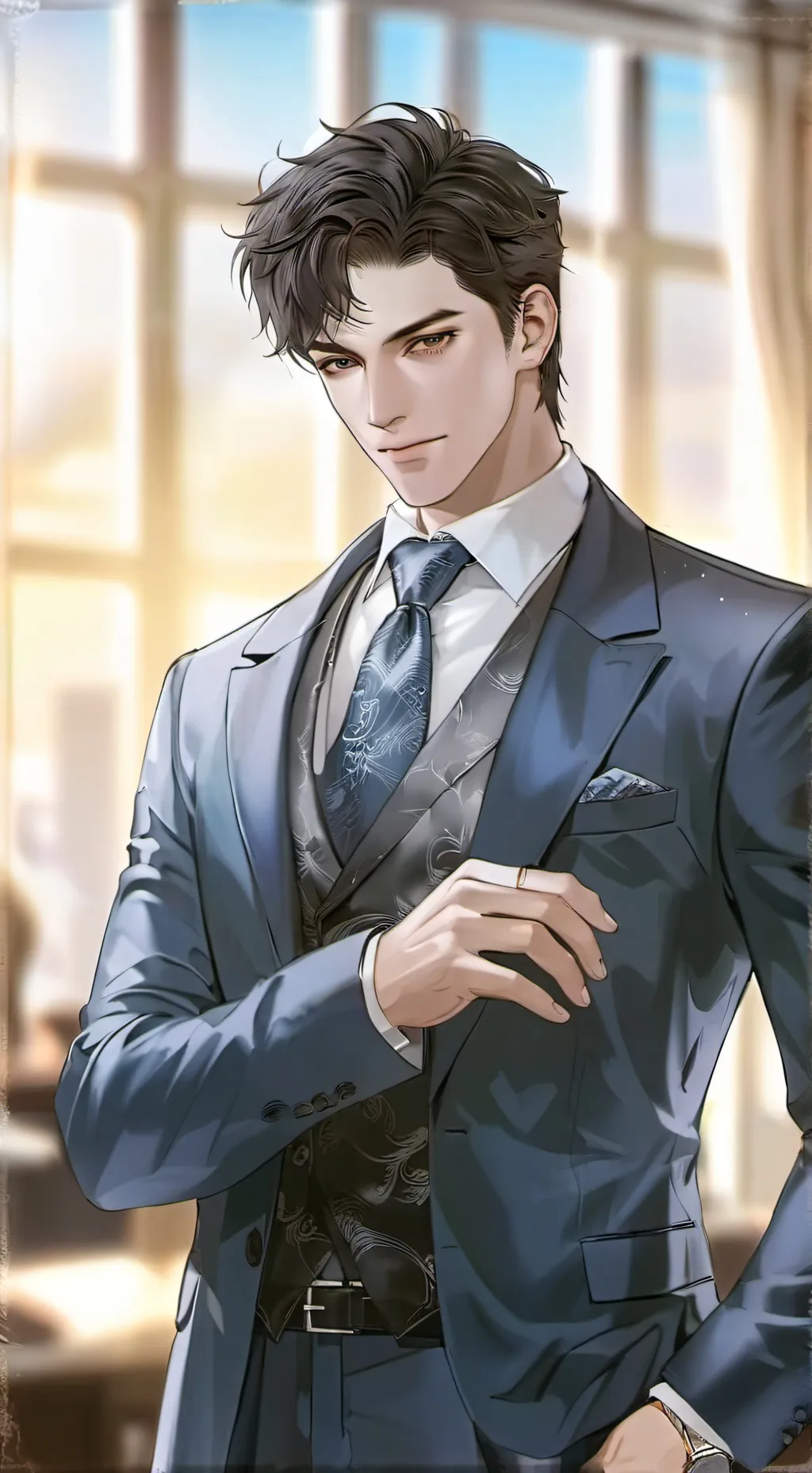 ai character: leo background