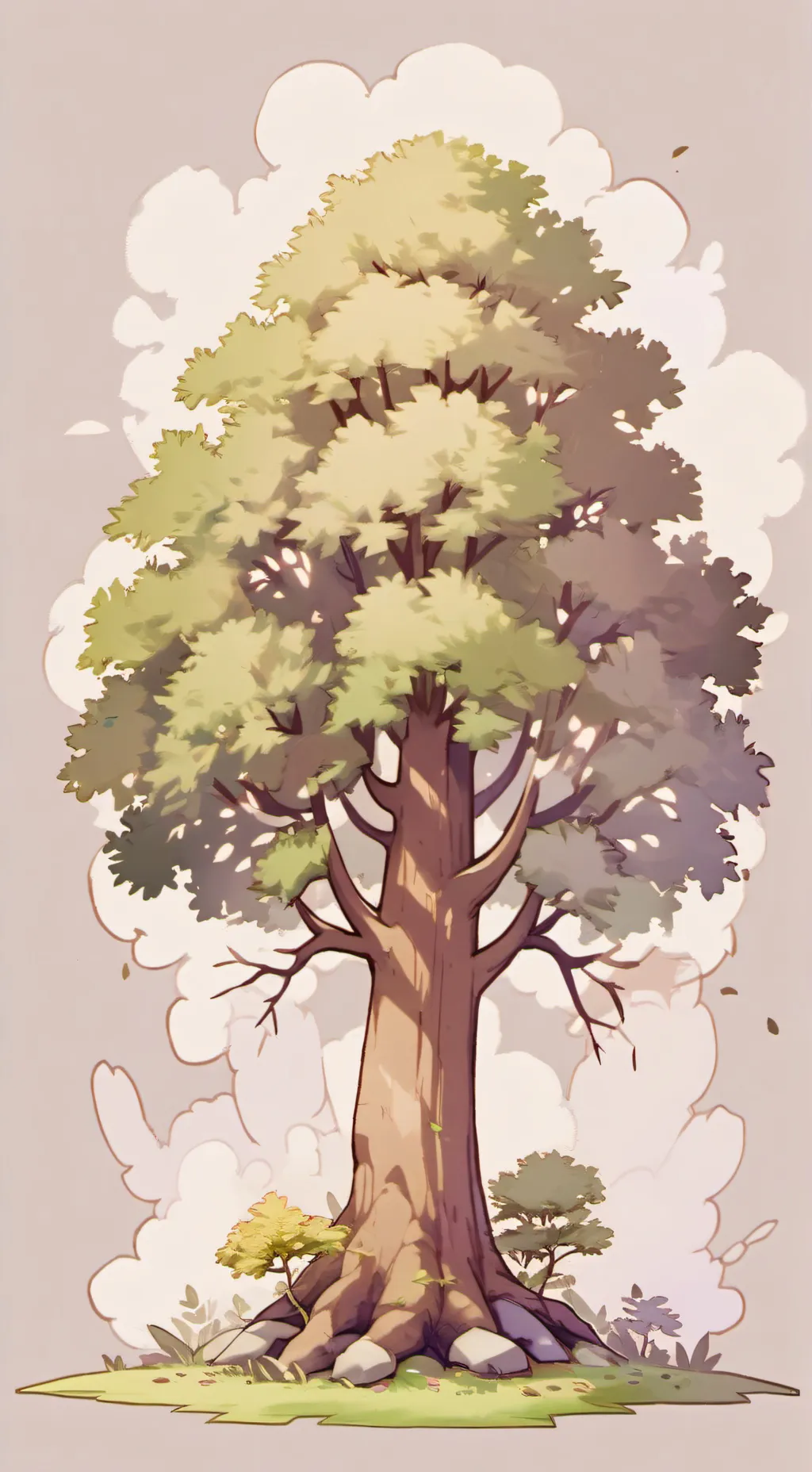 ai character: Kirbyyyums background