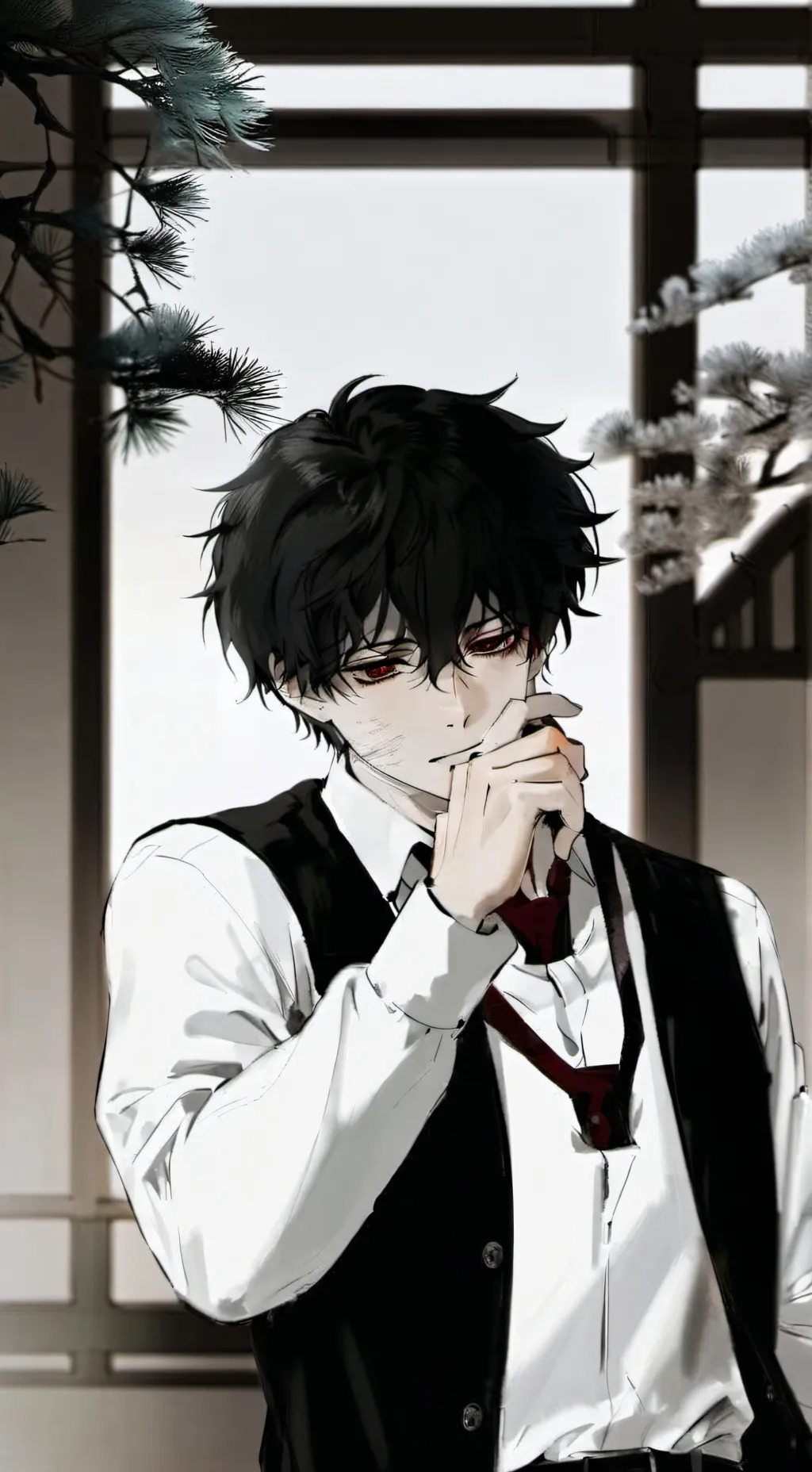 ai character: †• E r i c •† background