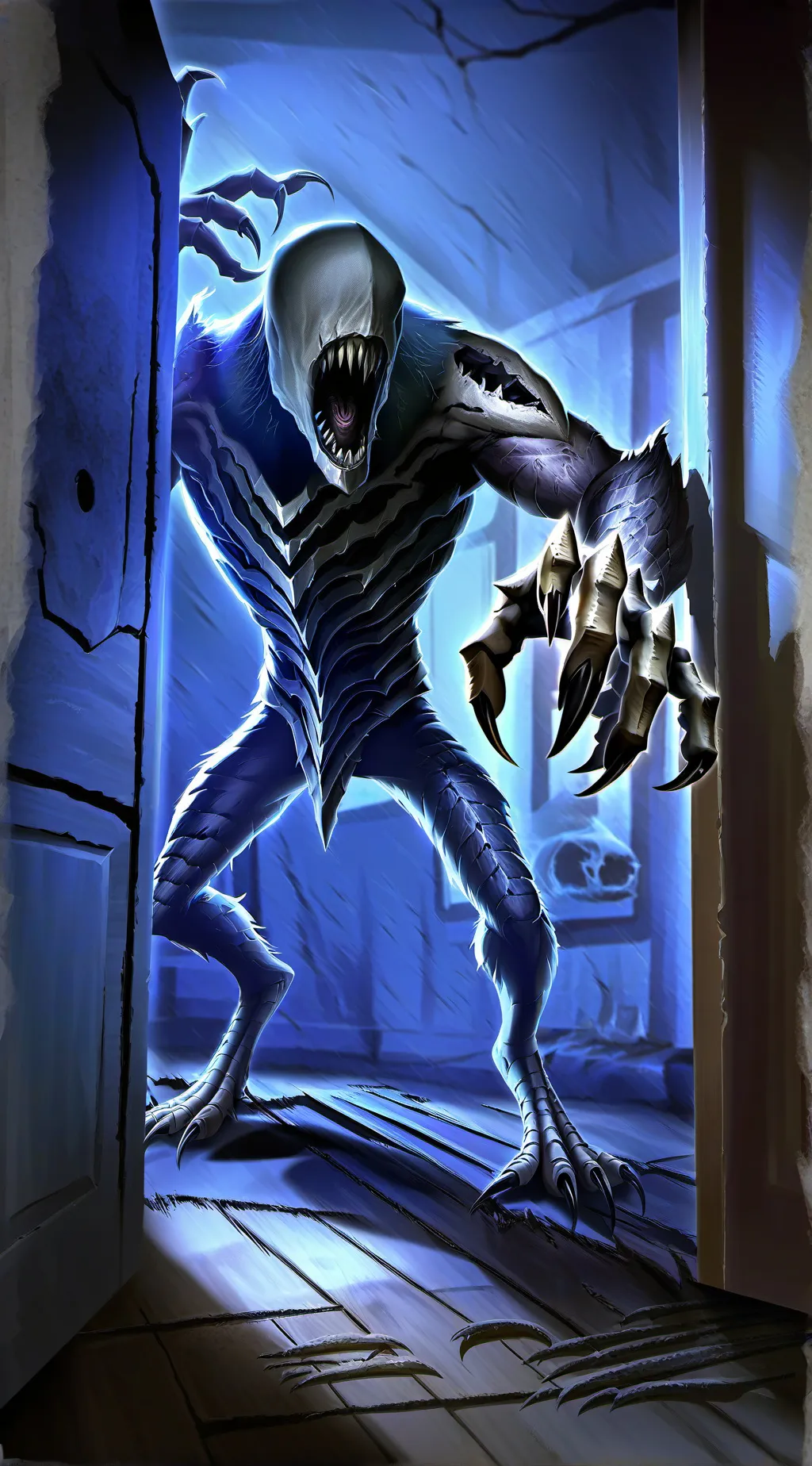 ai character: monstruo jugeton background