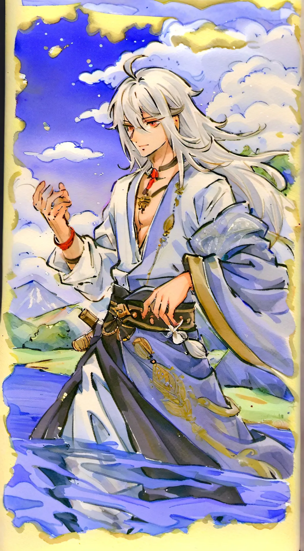 ai character: leo background