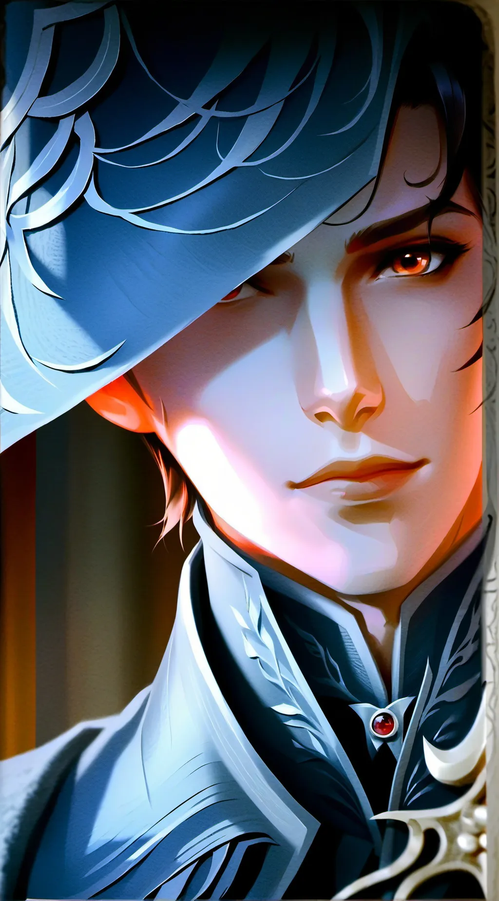 ai character: Alexander  background