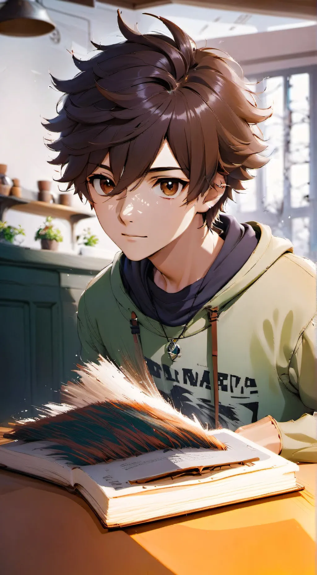 ai character: Alex background