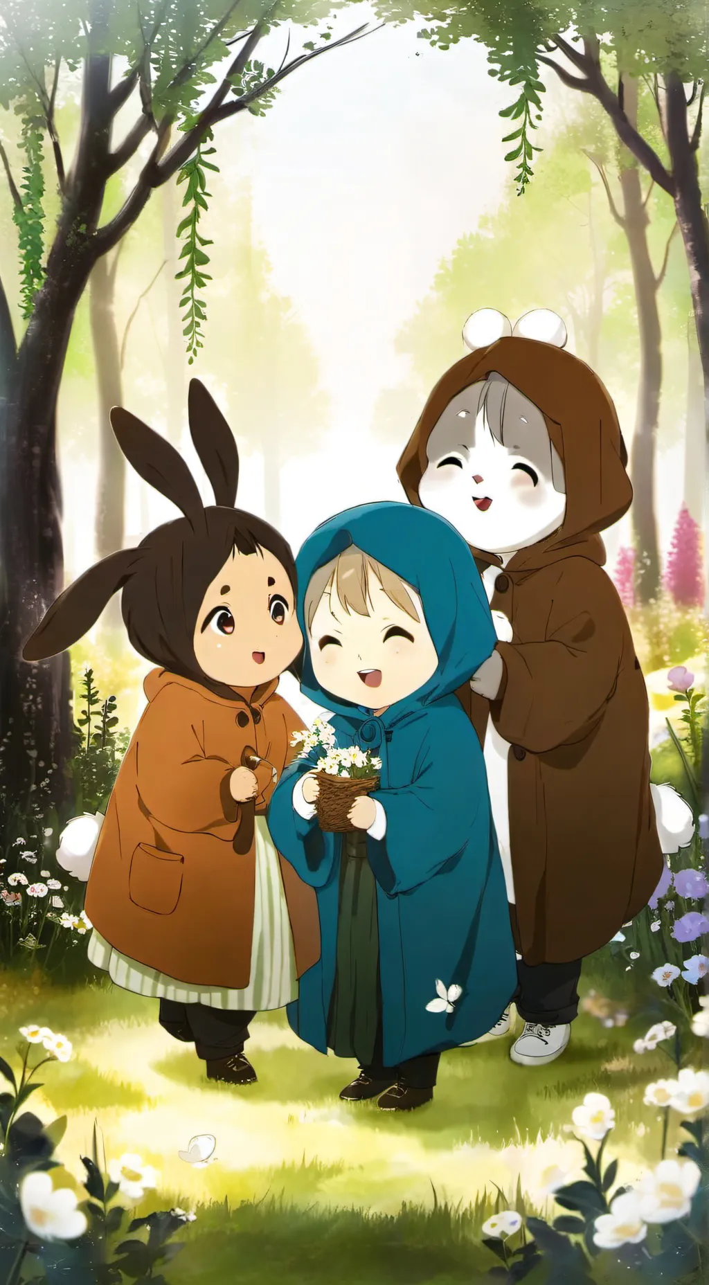 ai character: How it feel w 3 bu background