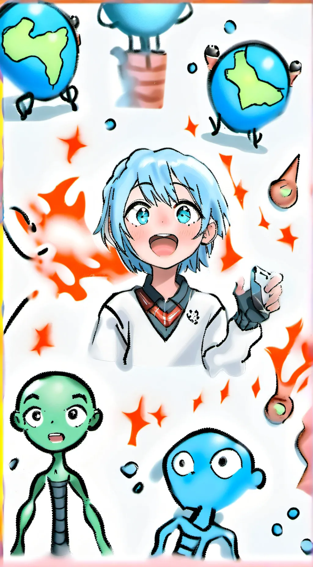 ai character: Emilia background