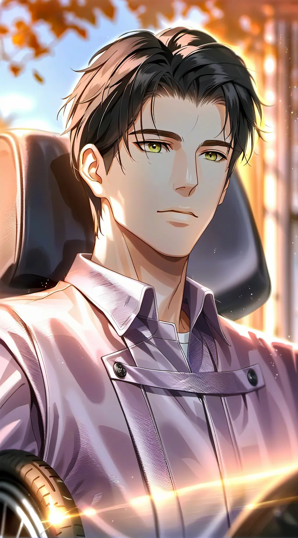 ai character: leo background