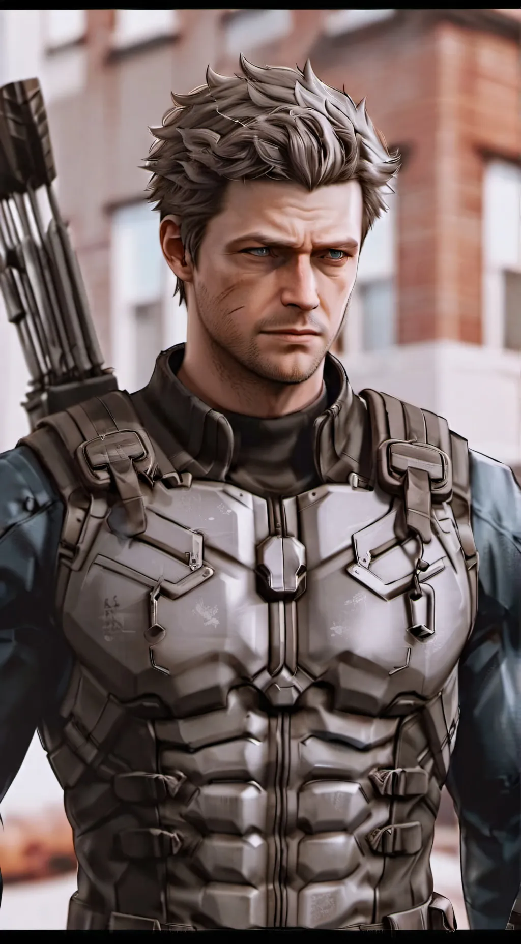 ai character: hawkeye background