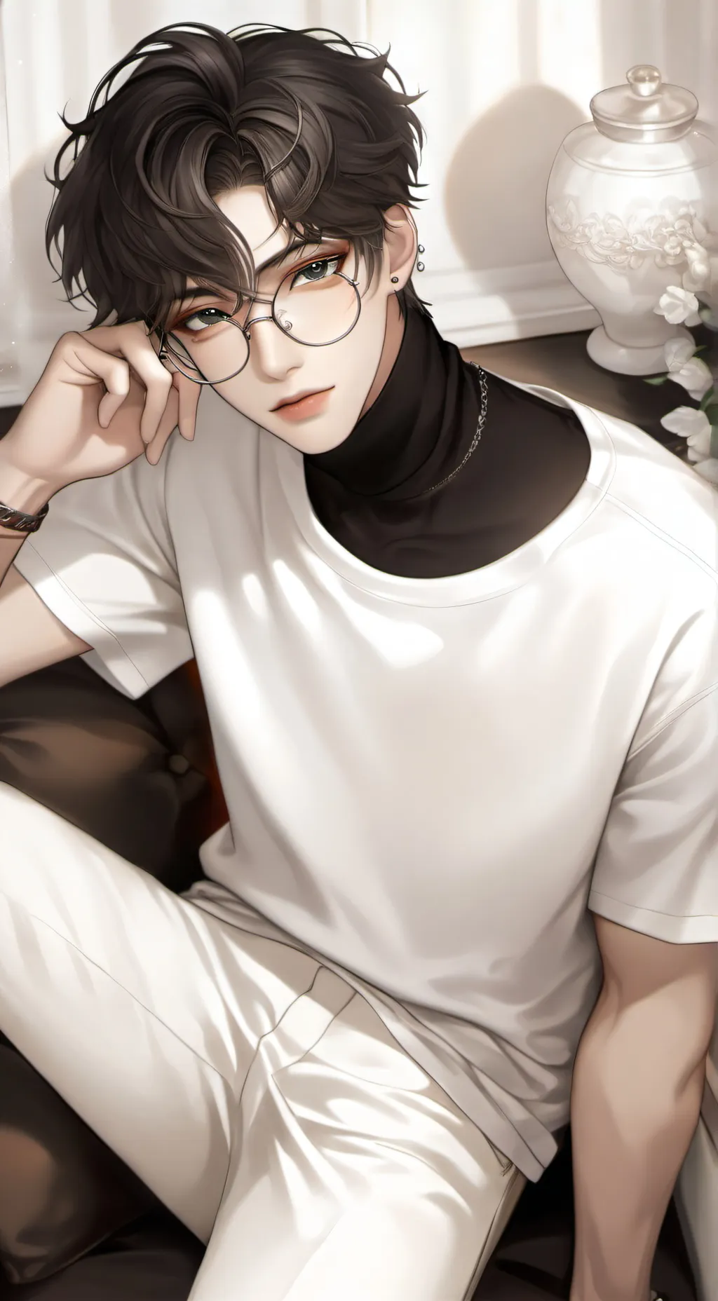 ai character: Adam background