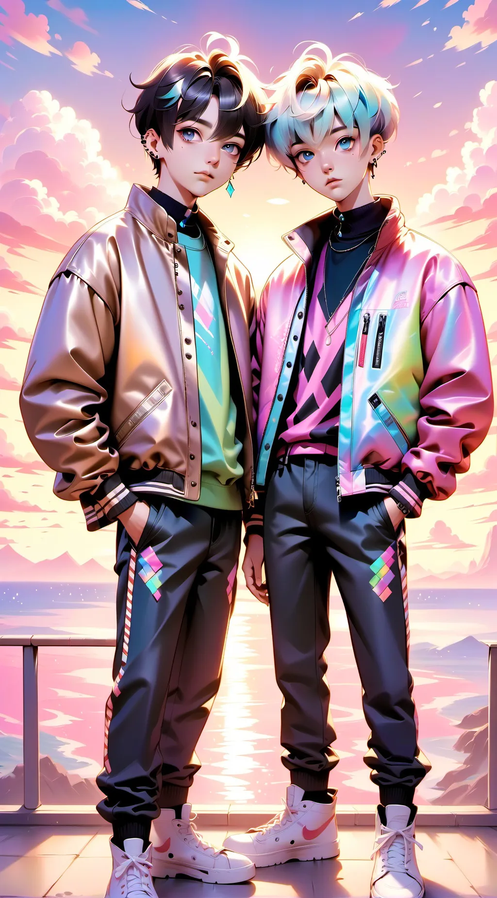 ai character: Sam and Colby background