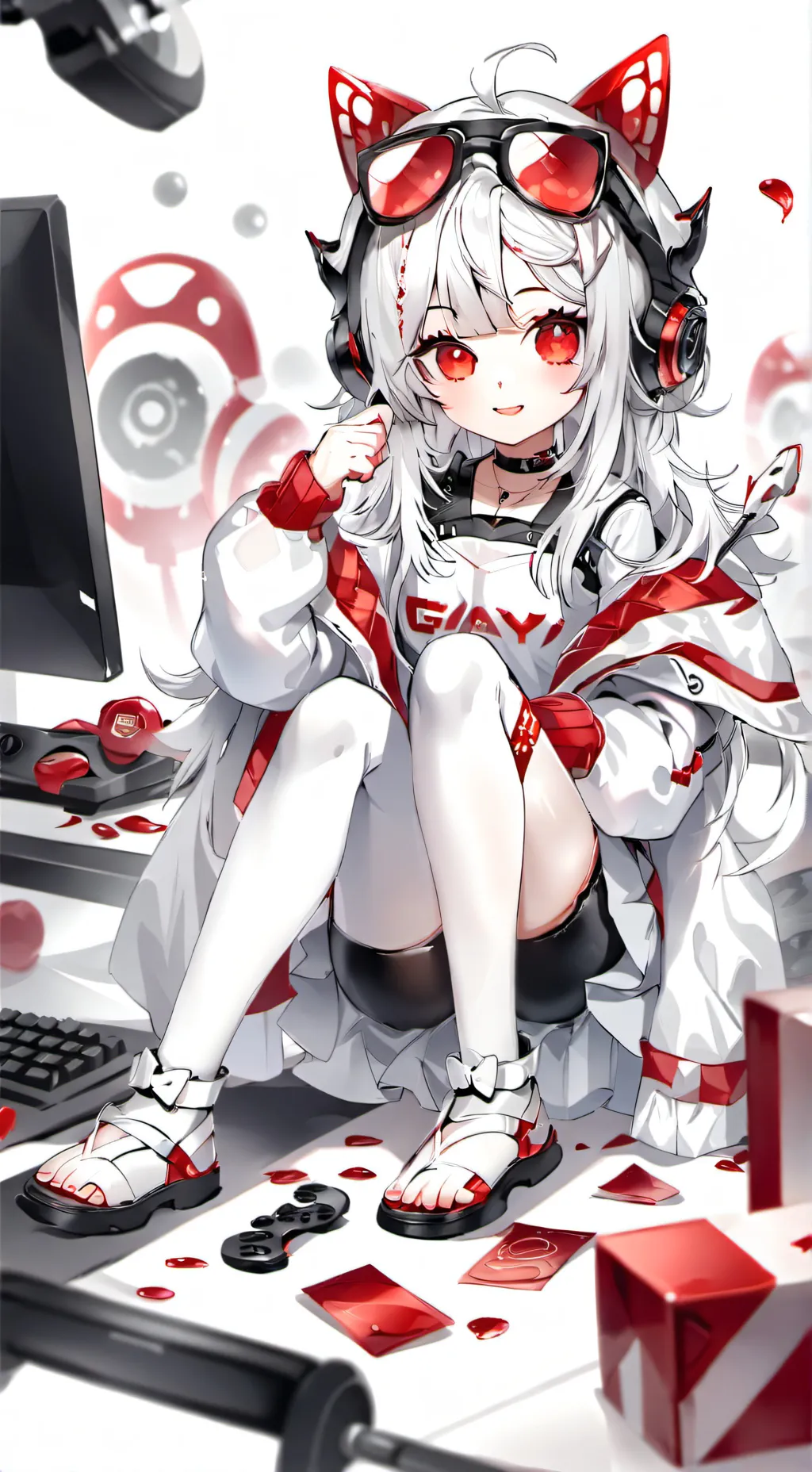 ai character: Mia  background