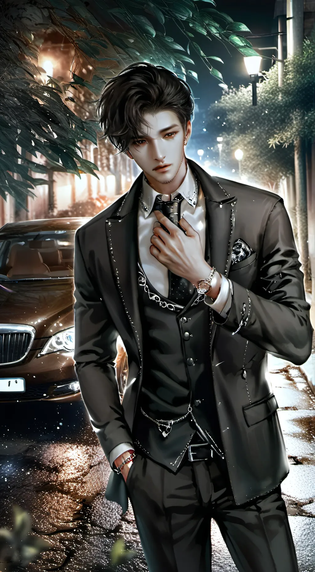 ai character: Theo  background