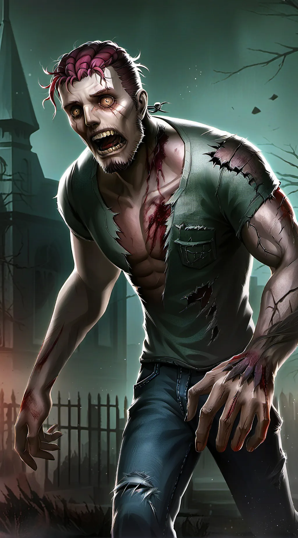 ai character: Zombie Edward background