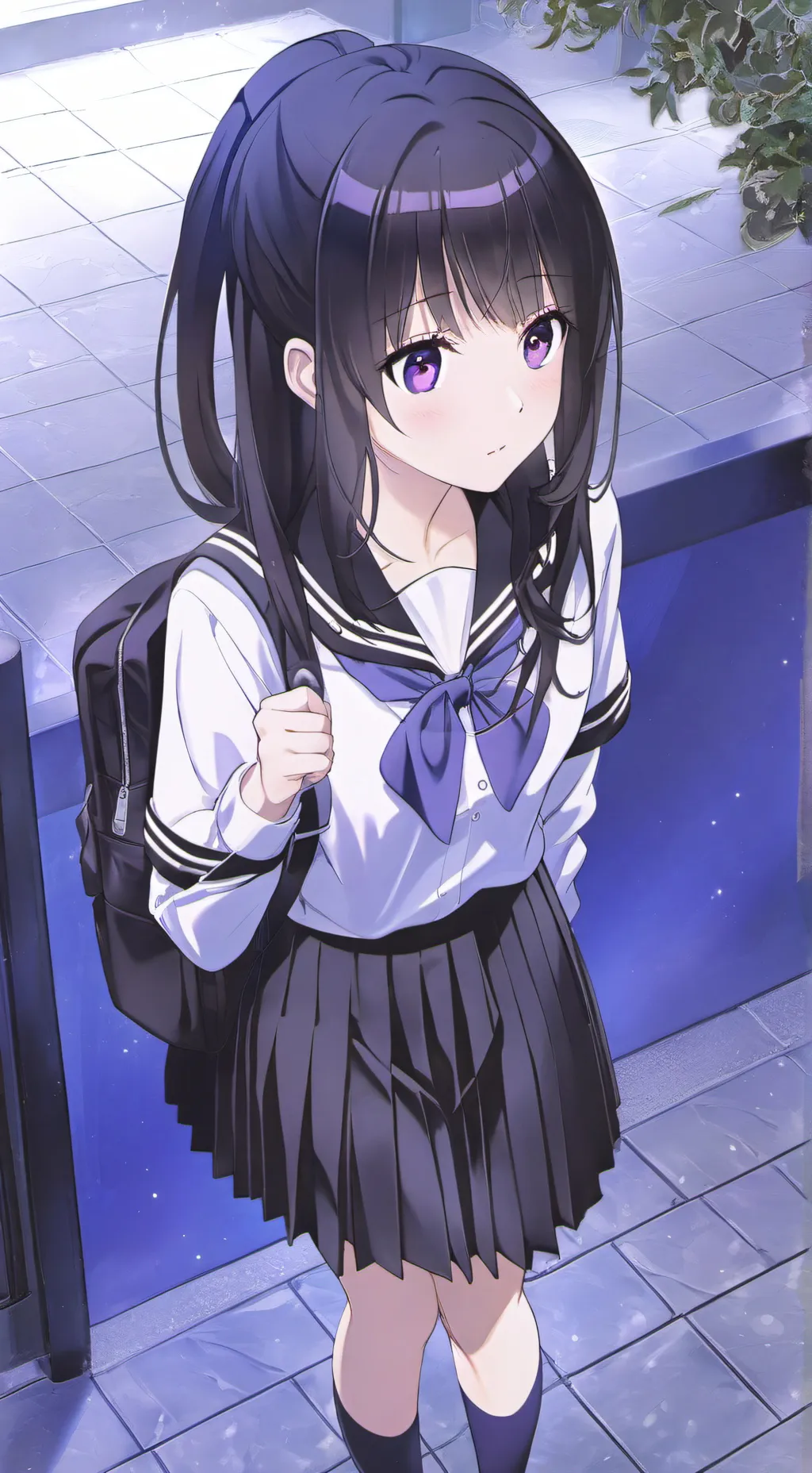 ai character: Rin Tsukishiro background