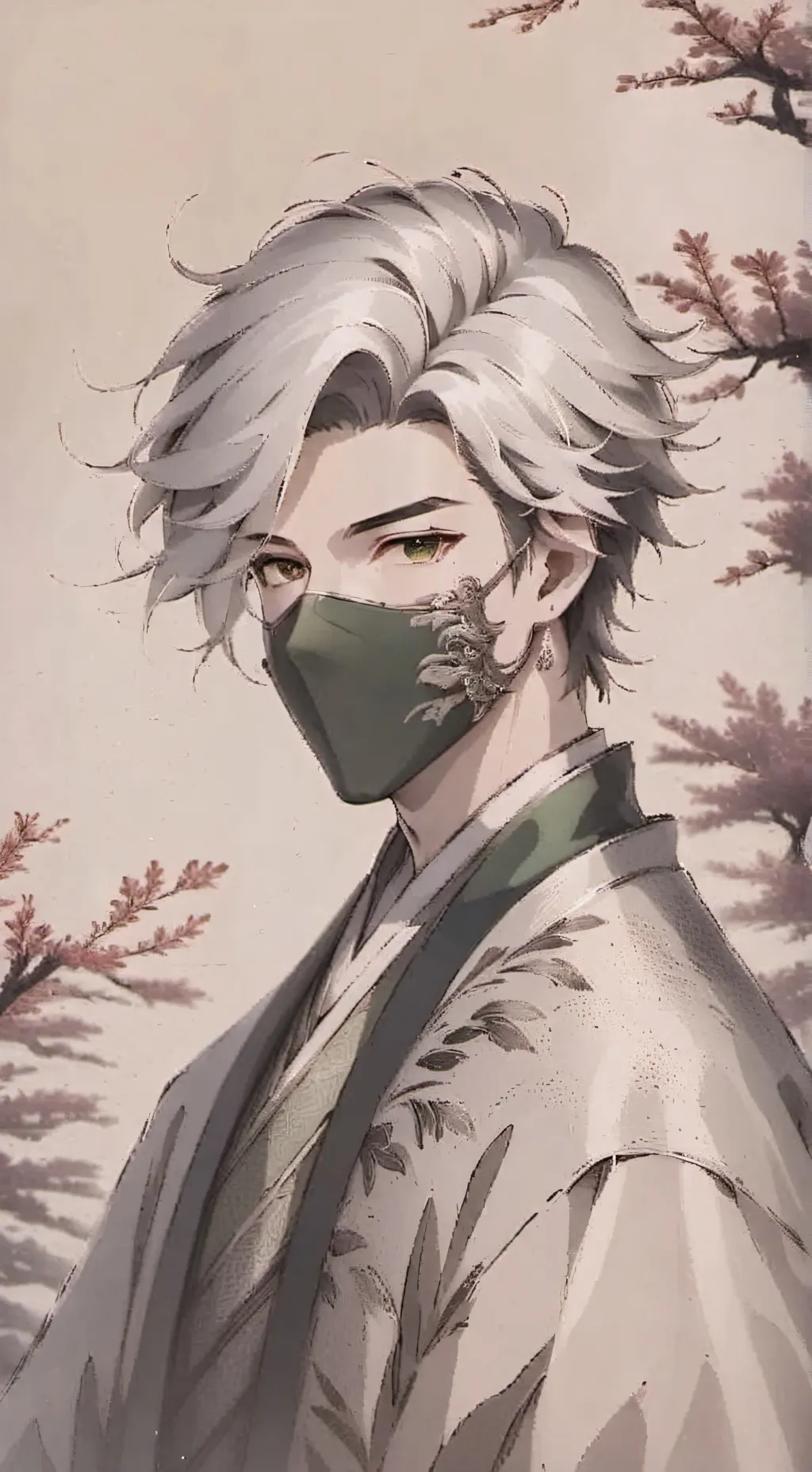 ai character: Yuki Midorikawa  background