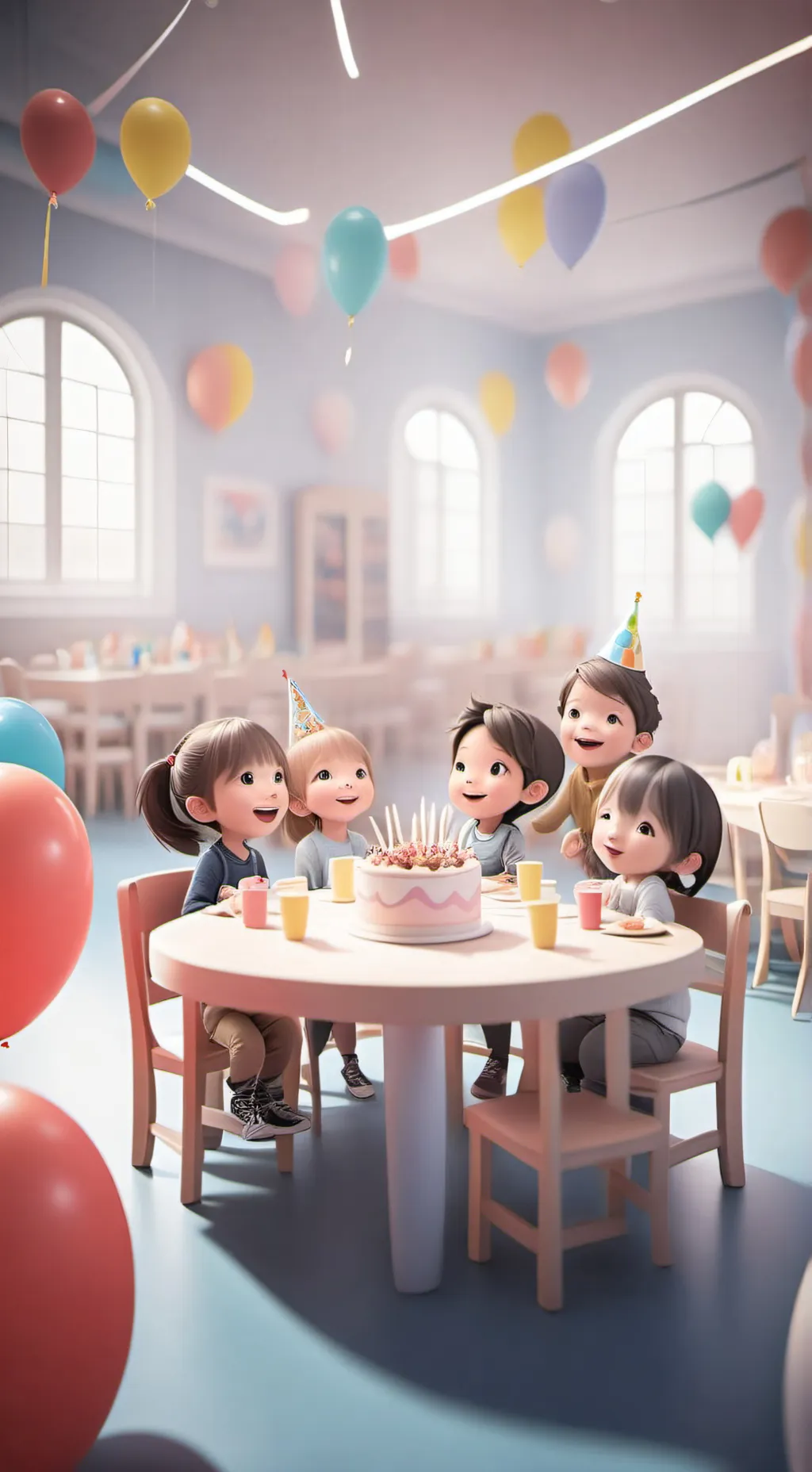 ai character: Kinderfeestje 🥳 background