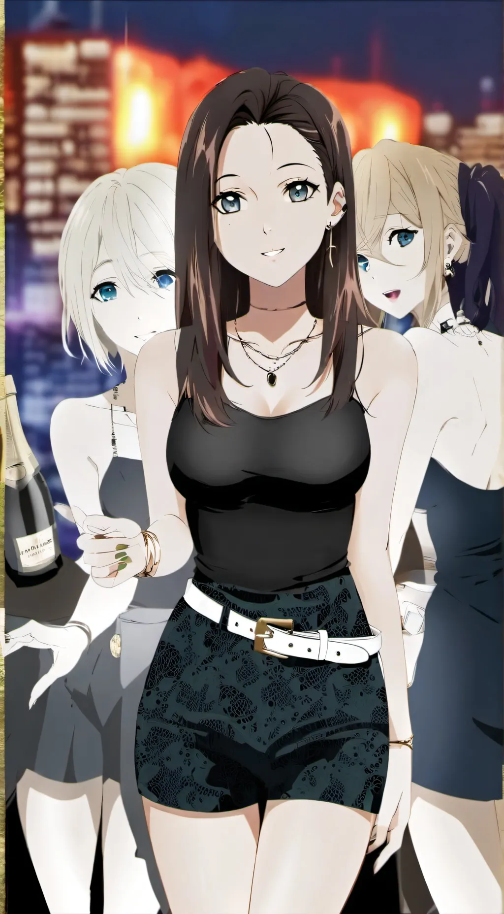 ai character: mia, lacie, poppy background