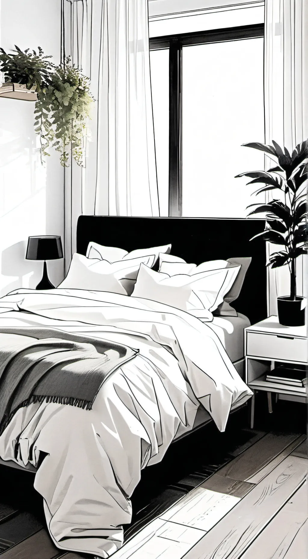 ai character: sleep over 😴  background