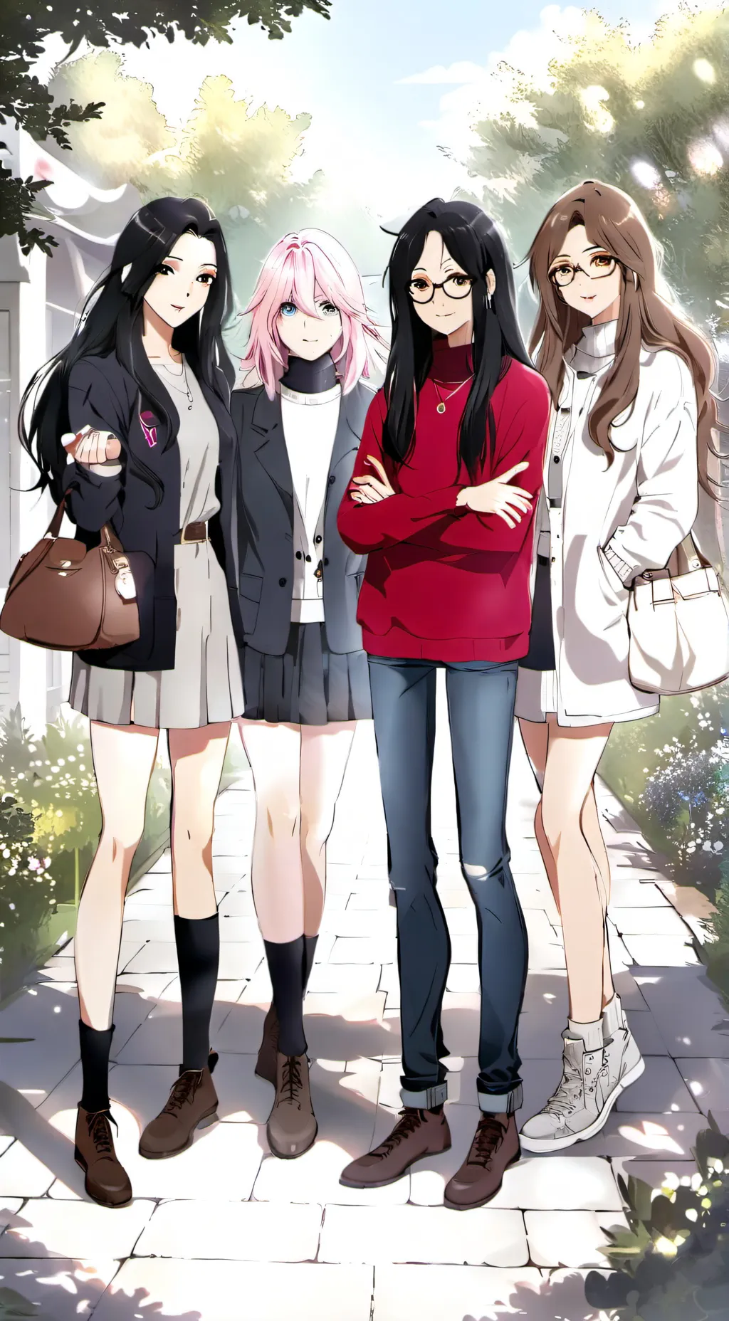 ai character: Girls background