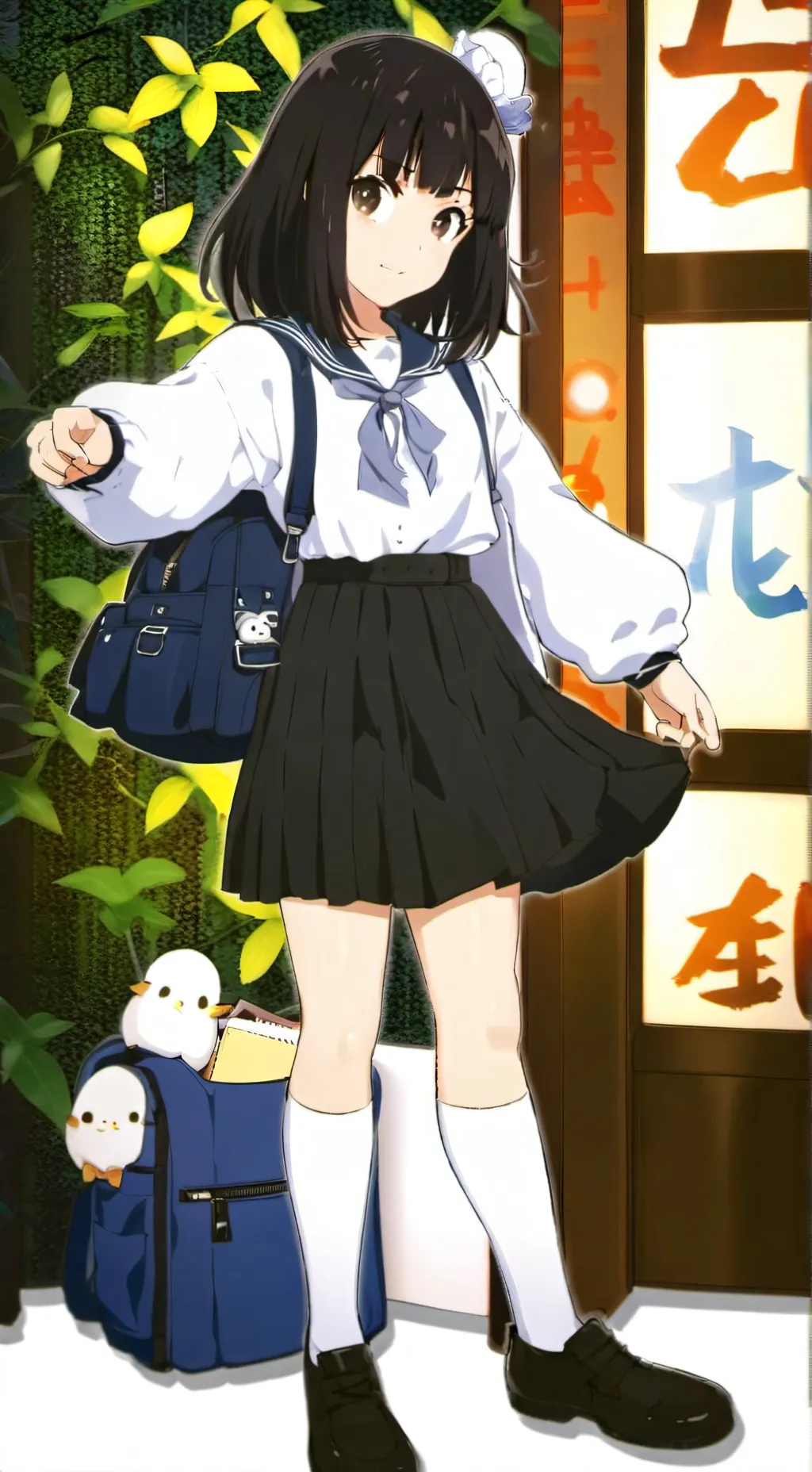 ai character: Yui background