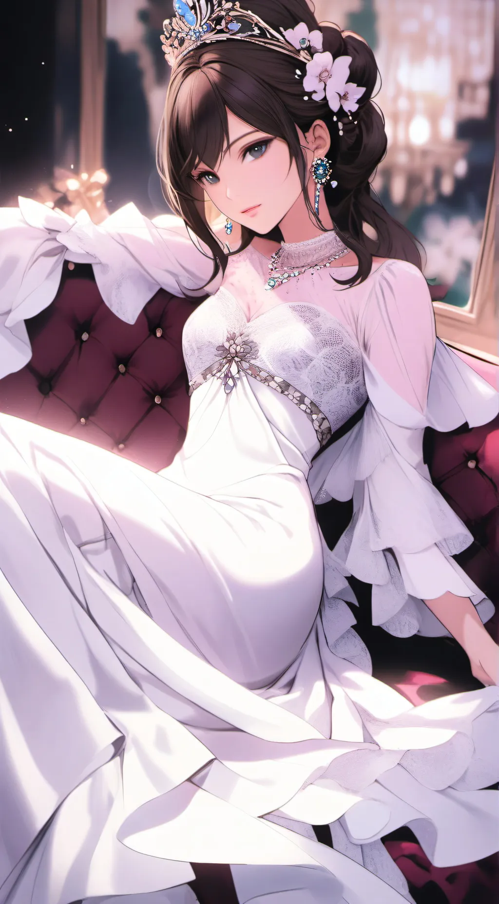 ai character: Ashley background